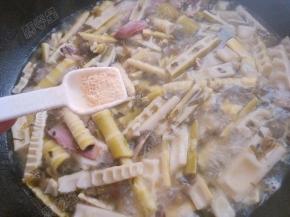 加入鸡精即可出锅