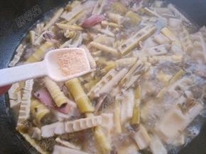 加入鸡精即可出锅