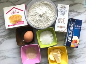 准备好所有的食材。