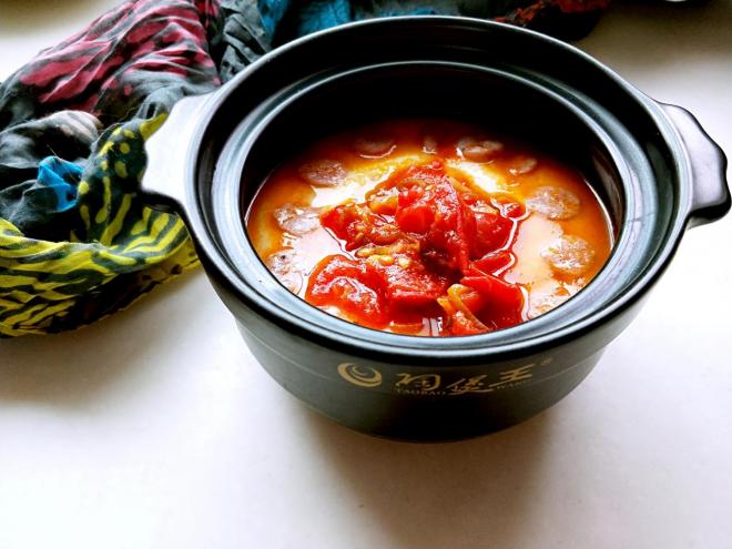 西红柿鲜肉鸡蛋羹