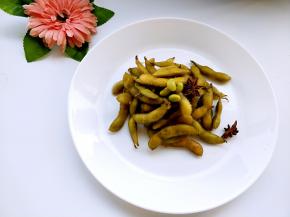 香味四溢五香毛豆