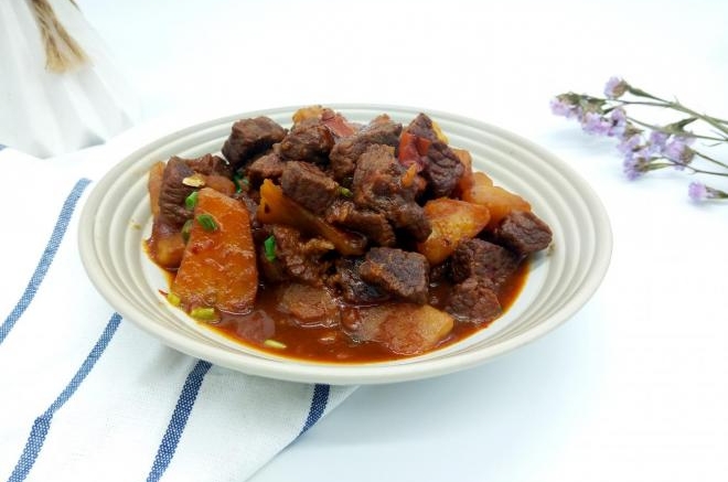 麻辣牛肉炖土豆