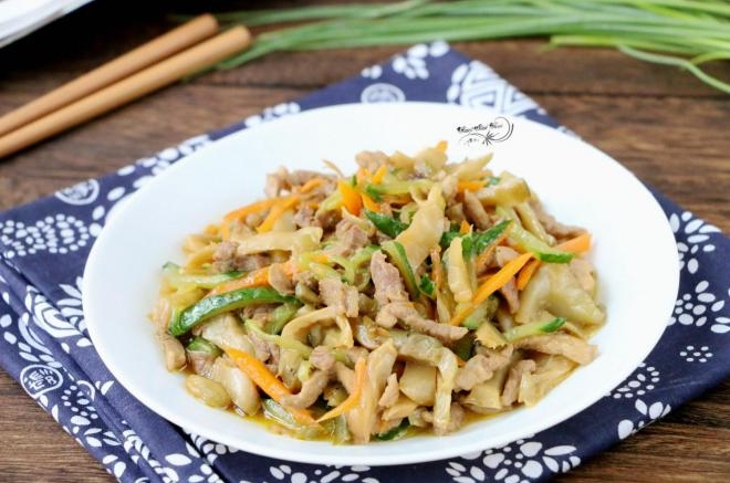 榨菜炒肉丝