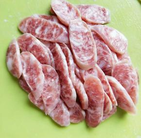 香肠切片