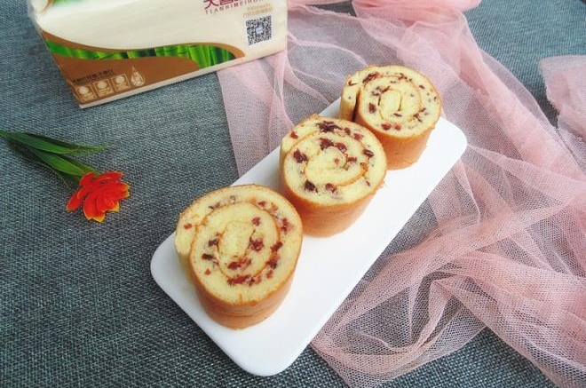蔓越莓蛋糕卷