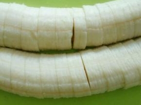 香蕉去皮切小块