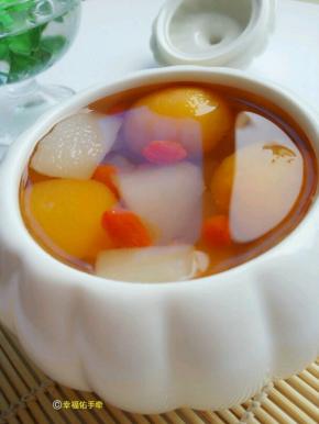 一碗枇杷雪梨汤就好了。