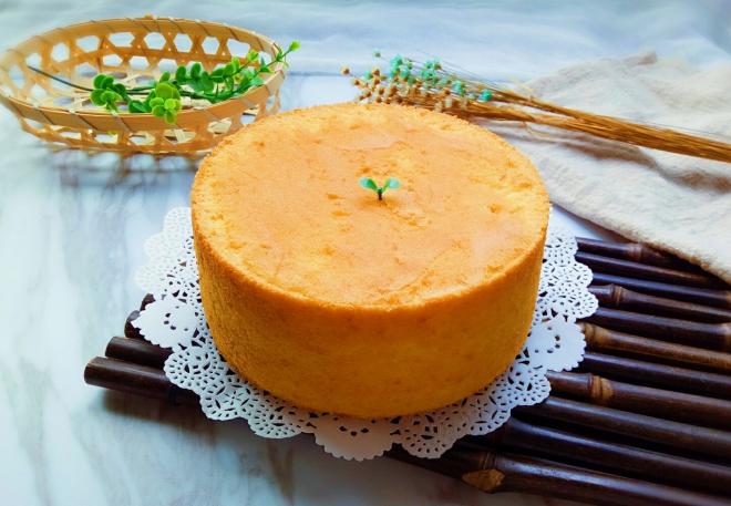 南瓜戚风蛋糕