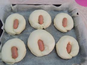 发酵好的生坯取出