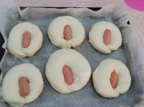 发酵好的生坯取出