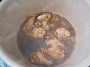 全部倒入电锅中