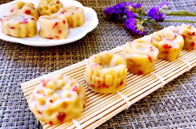 蔓越梅绿豆糕