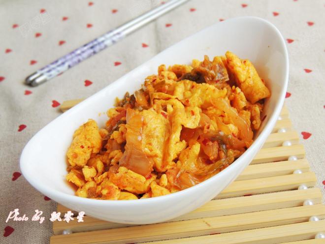 泡菜炒鸡蛋