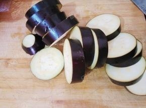 茄子切厚片