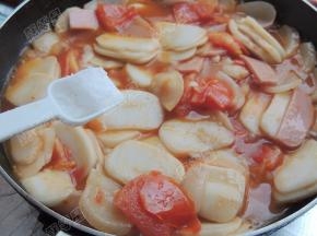 加入盐调味即可