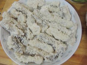 分别做好全部的鱼段