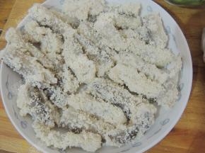 分别做好全部的鱼段