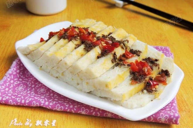 剁椒蒸鱼糕