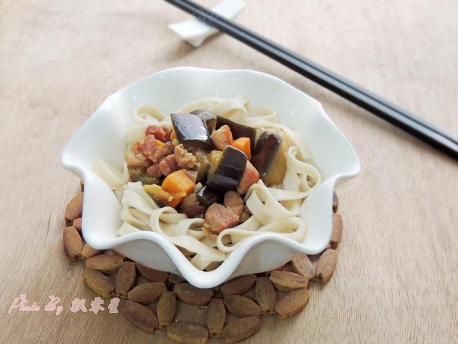 茄子肉丁面