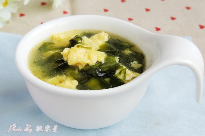 裙带菜鸡蛋汤