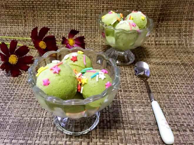 抹茶冰激凌