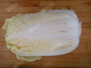 白菜清洗干净