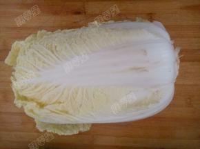 白菜清洗干净