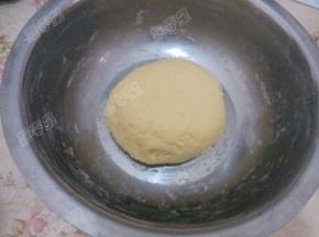 然后揉成光滑的面团后静置