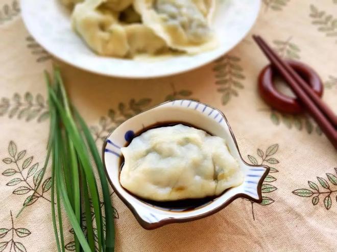 韭菜猪肉馅饺子