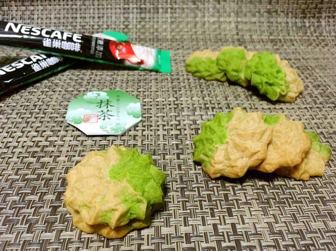 抹茶咖啡双色曲奇