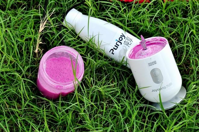 火龙果香蕉奶昔