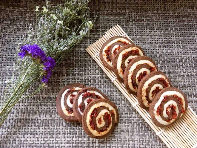 可可奶酪年轮卷