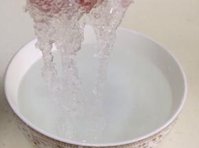 把雪燕杂质挑出来，用清水冲洗干净。