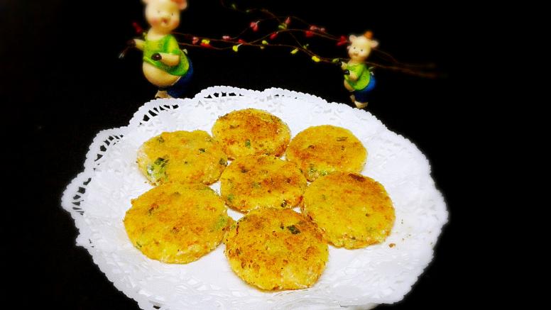 胡萝卜土豆椰蓉饼