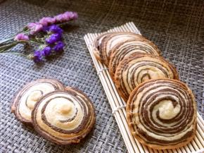 裁下的边角卷起来也很好看哟