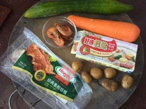 准备好材料