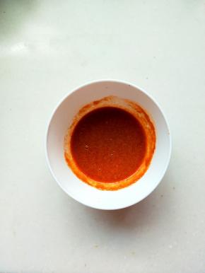 加入少许水化开