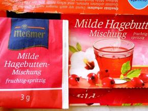 我用的德国mebmer玫瑰花果茶，没用用红茶也可以