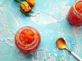 美味的水蜜桃果酱就做好了