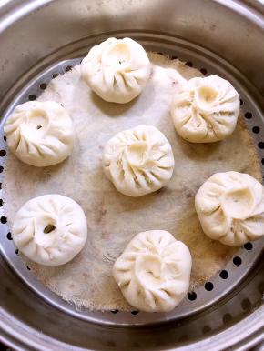 大火蒸10分钟即可出锅