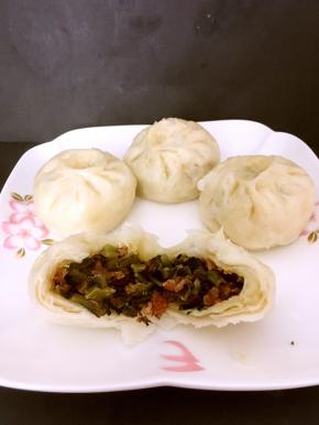 一层一层的酥皮，很好吃