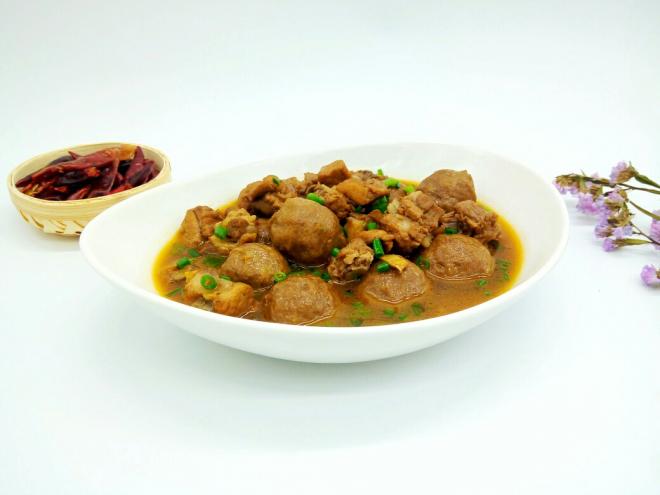 牛肉丸子排骨汤