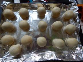 全部包好的放九阳烤盘里