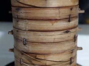 大火蒸15分钟后关火三分钟后再开盖