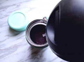 再次注入沸水。