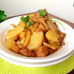 11、盛出放上香菜装饰