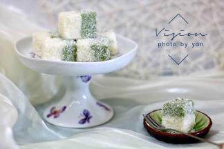 一口吃出两种味道。