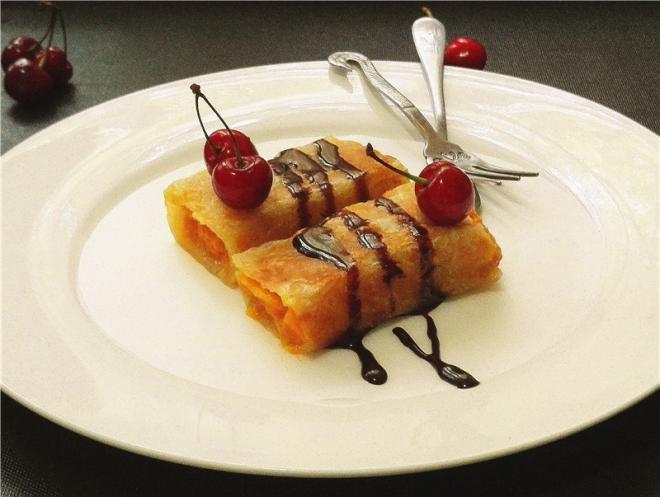 卷起来的美味--芒果酥皮