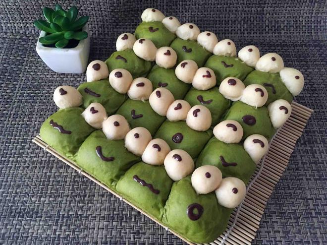 青蛙挤挤奶黄包