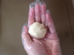 收口，搓圆一下